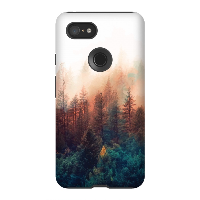 Pixel 3XL StrongFit Forest View by Creativeaxle