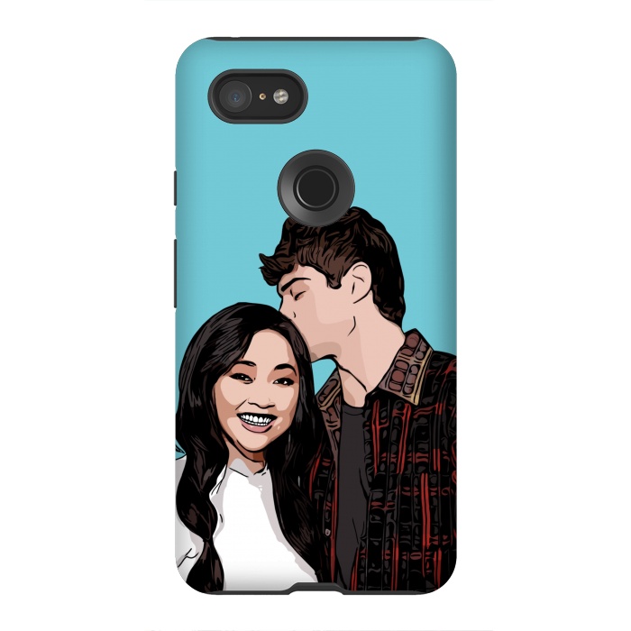 Pixel 3XL StrongFit Lara jean and peter  by Jms