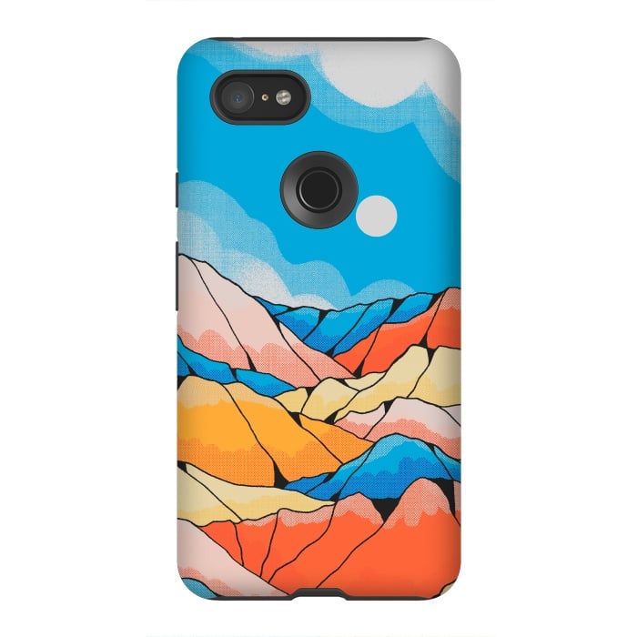 Pixel 3XL StrongFit The spring hill peaks by Steve Wade (Swade)