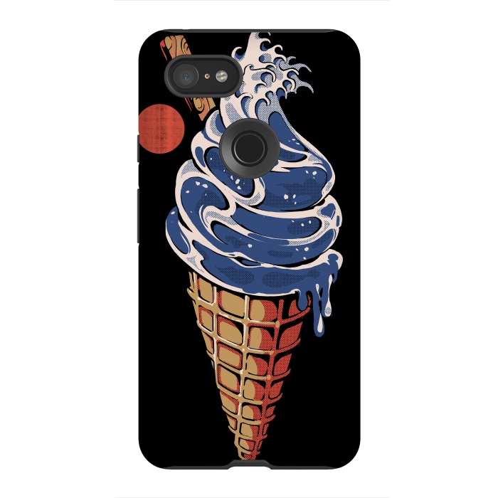 Pixel 3XL StrongFit Great Ice cream by Ilustrata