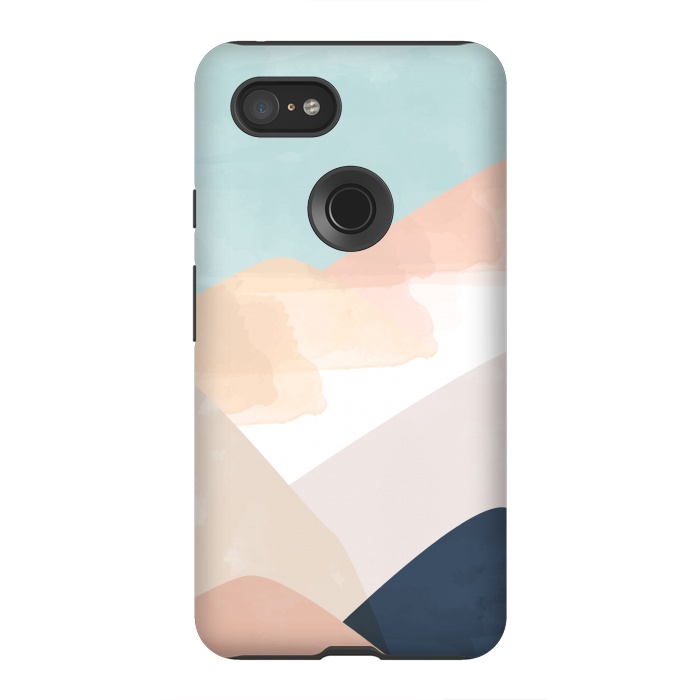 Pixel 3XL StrongFit Blue in the Sky by Creativeaxle