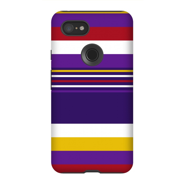 Pixel 3XL StrongFit Casual Purple by TMSarts