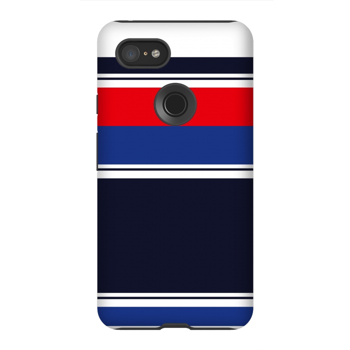 Pixel 3XL StrongFit Blue Casual  by TMSarts