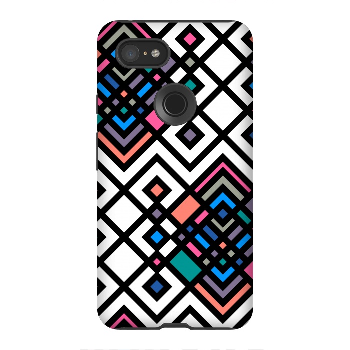 Pixel 3XL StrongFit Geo Ethnic by TMSarts