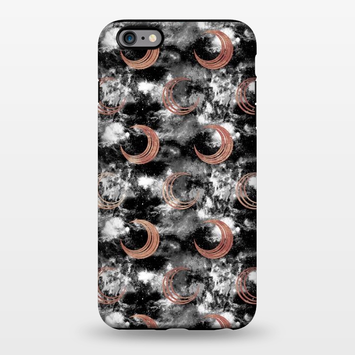 iPhone 6/6s plus StrongFit Copper moon on cloudy night sky by Oana 