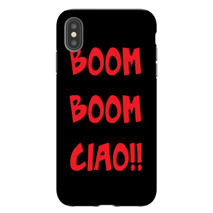 iPhone Xs Max StrongFit BOOM BOOM CIAO by MALLIKA