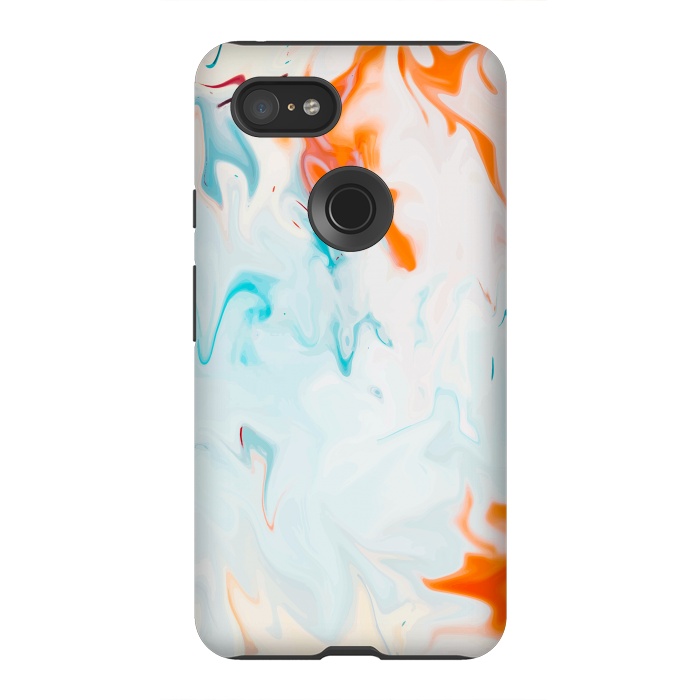Pixel 3XL StrongFit Abstract Marble-I by Creativeaxle