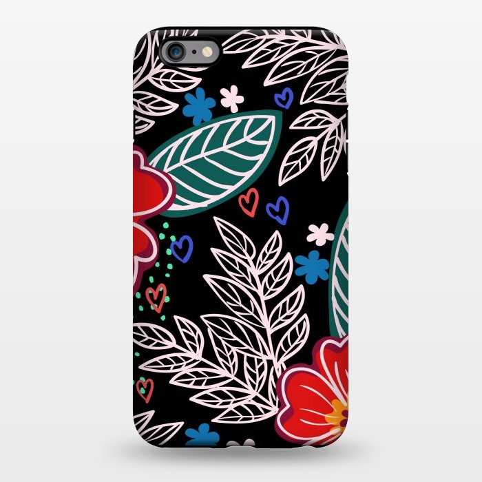 iPhone 6/6s plus StrongFit Floral Pattern Design XIVI by ArtsCase