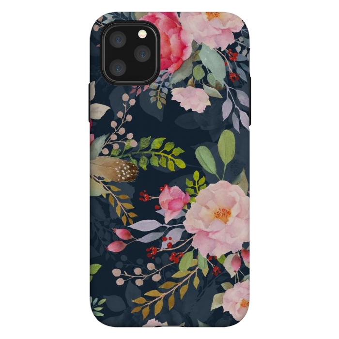 iPhone 11 Pro Max StrongFit Floral Pattern XXXXXXX by ArtsCase
