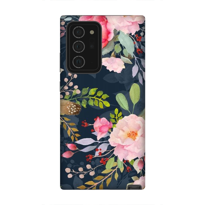 Galaxy Note 20 Ultra StrongFit Floral Pattern XXXXXXX by ArtsCase