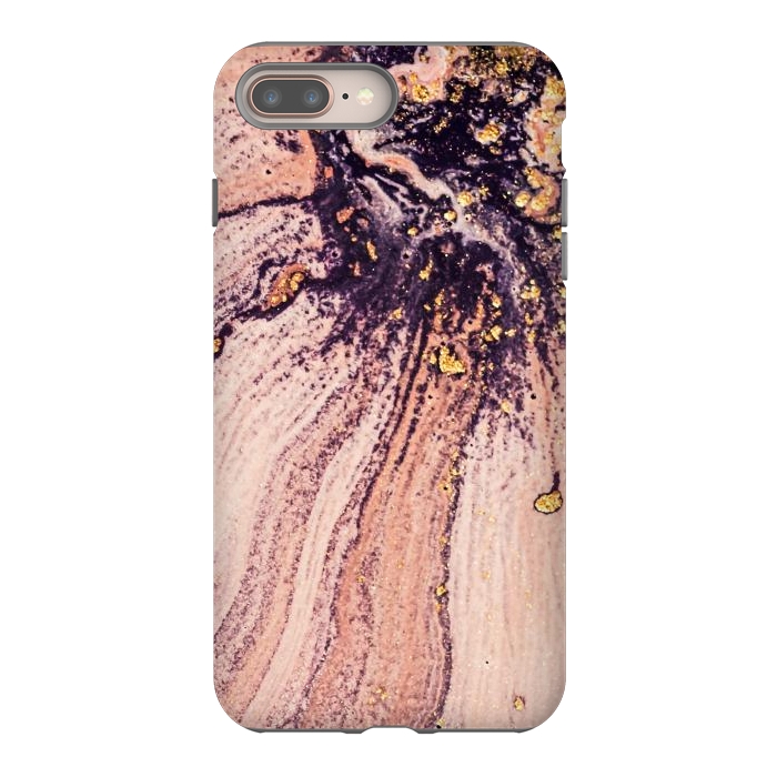 iPhone 7 plus StrongFit Golden Turn Artistic Design I by ArtsCase