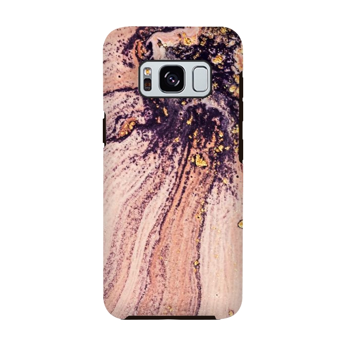 Galaxy S8 StrongFit Golden Turn Artistic Design I by ArtsCase