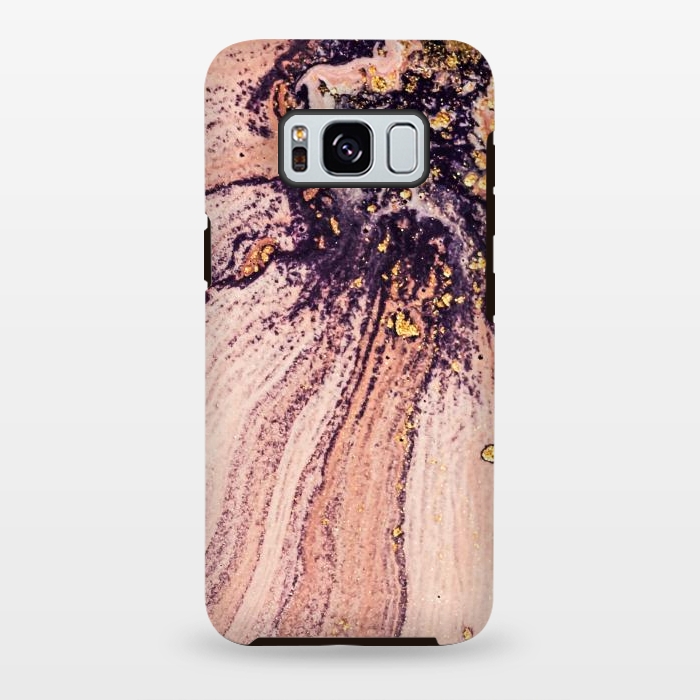 Galaxy S8 plus StrongFit Golden Turn Artistic Design I by ArtsCase