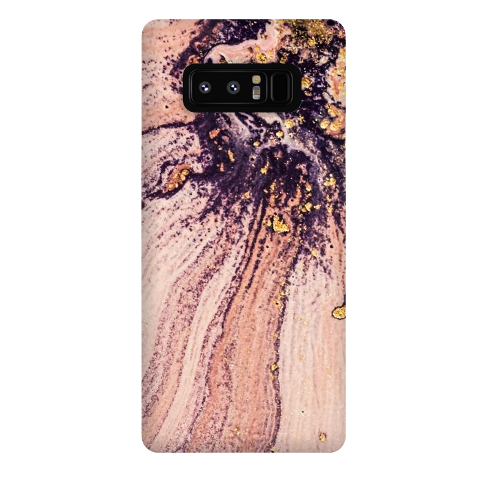 Galaxy Note 8 StrongFit Golden Turn Artistic Design I by ArtsCase
