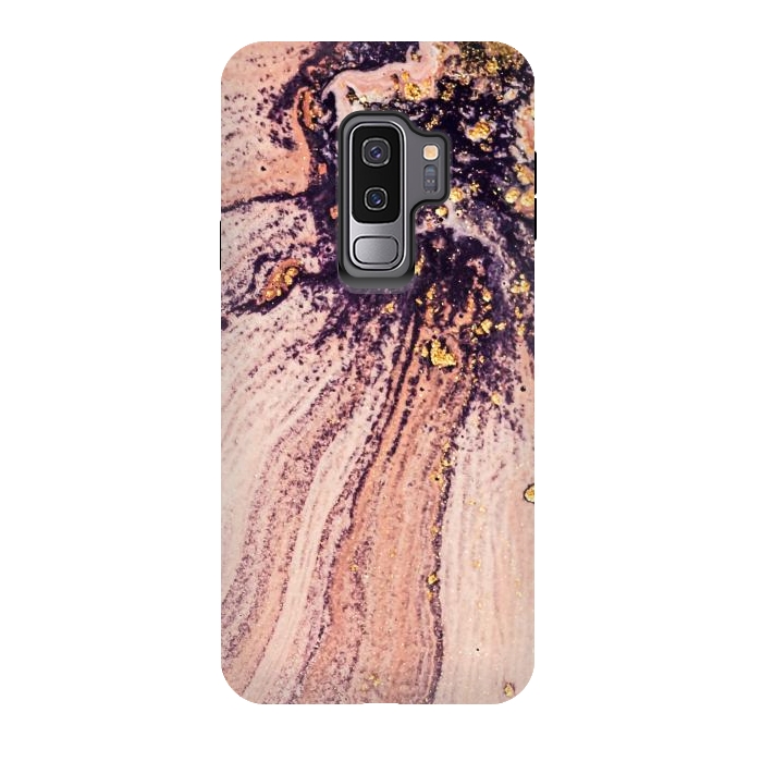 Galaxy S9 plus StrongFit Golden Turn Artistic Design I by ArtsCase