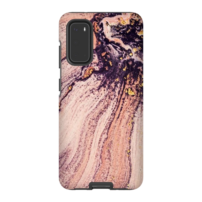Galaxy S20 StrongFit Golden Turn Artistic Design I by ArtsCase