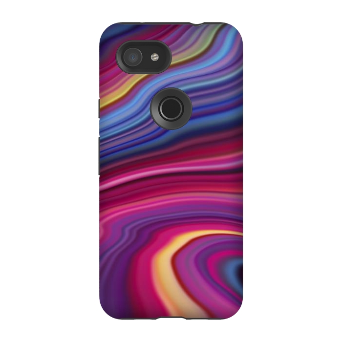 Pixel 3A StrongFit Liquid Marble Marble - Effect by ArtsCase