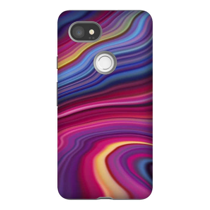 Pixel 2XL StrongFit Liquid Marble Marble - Effect by ArtsCase