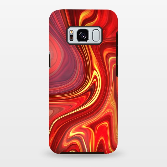 Galaxy S8 plus StrongFit Liquid Shape Color by ArtsCase