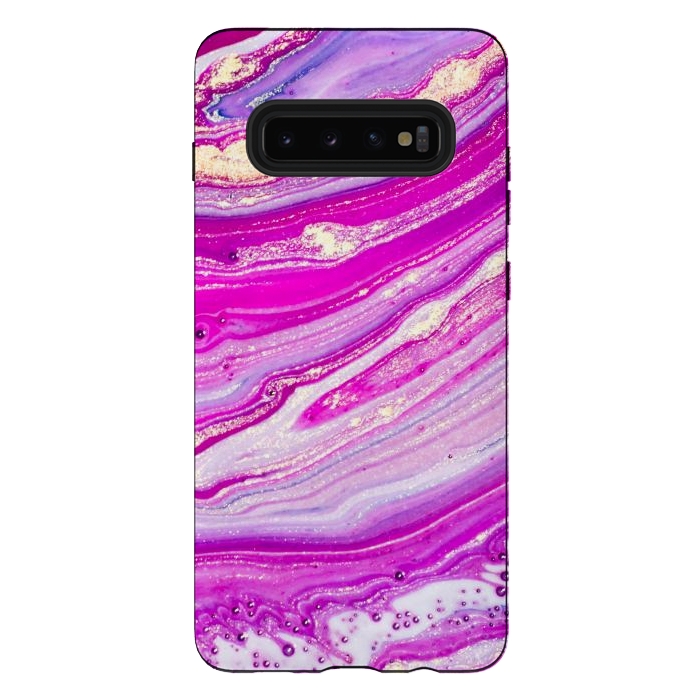 Galaxy S10 plus StrongFit Nice Pattern Unique Magic Painting II by ArtsCase