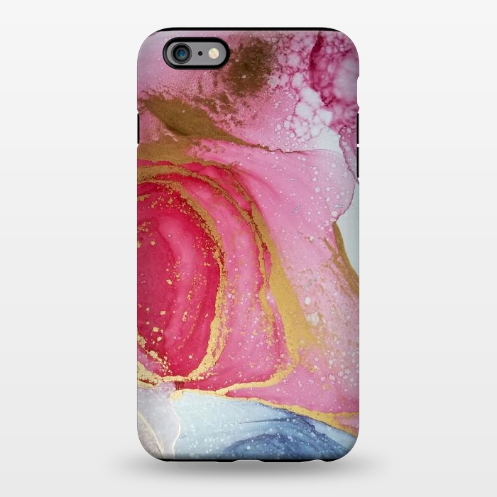 iPhone 6/6s plus StrongFit Marmol Aqua Tono Onix by ArtsCase