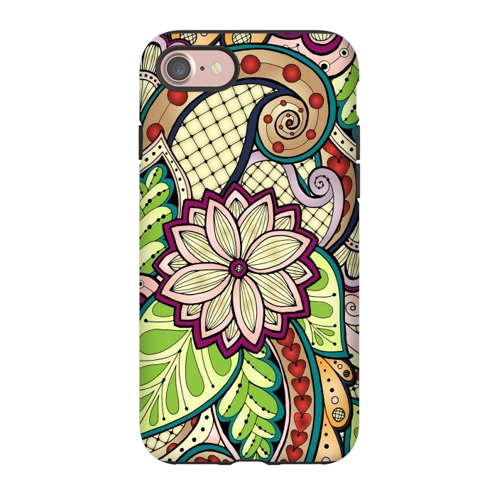 iPhone 7 StrongFit Ornamental Seamless Ethnic Pattern by ArtsCase