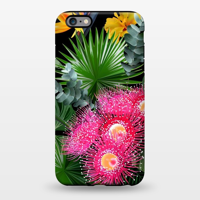 iPhone 6/6s plus StrongFit Tropical Flowers and Leaves, Seamless Pattern by ArtsCase