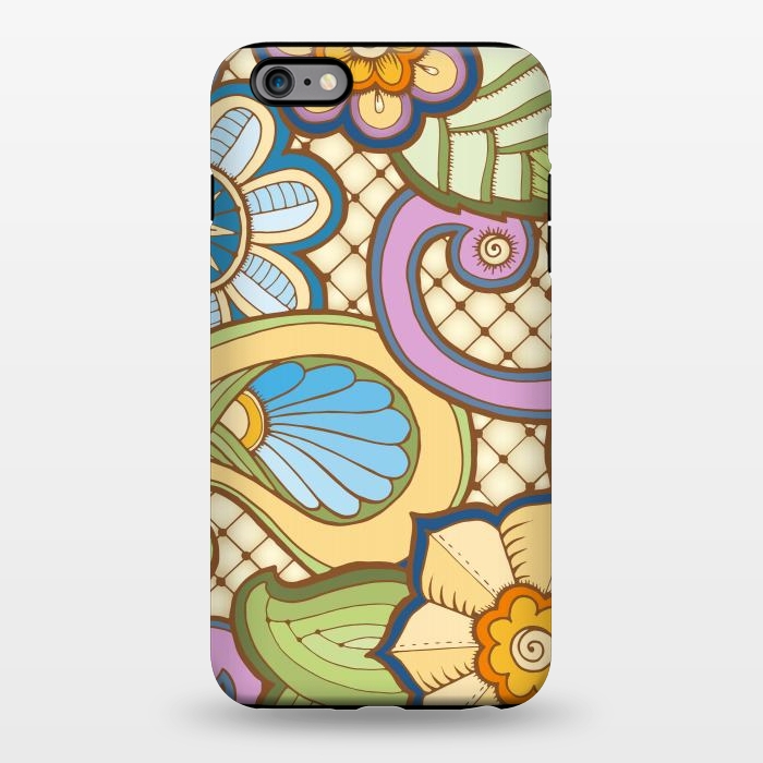iPhone 6/6s plus StrongFit Daisies Pattern with Circle Elements IV by ArtsCase