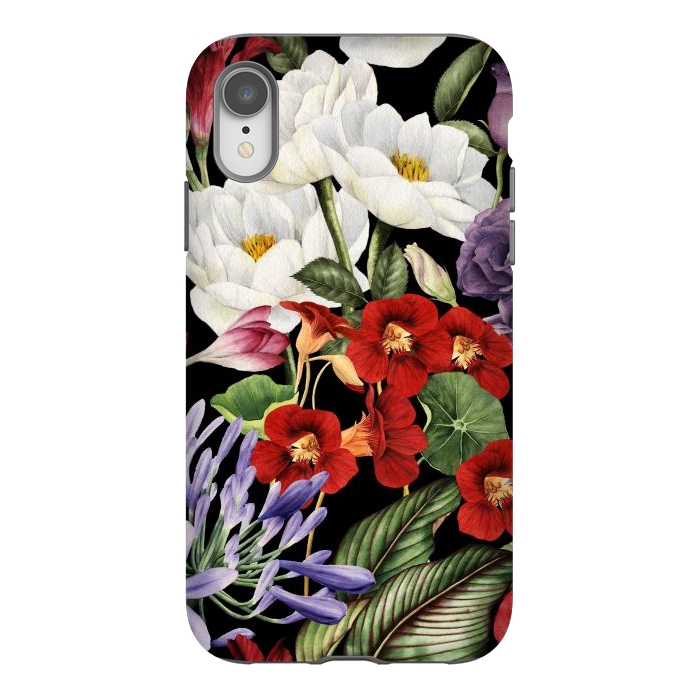 iPhone Xr StrongFit Design Floral Pattern II by ArtsCase