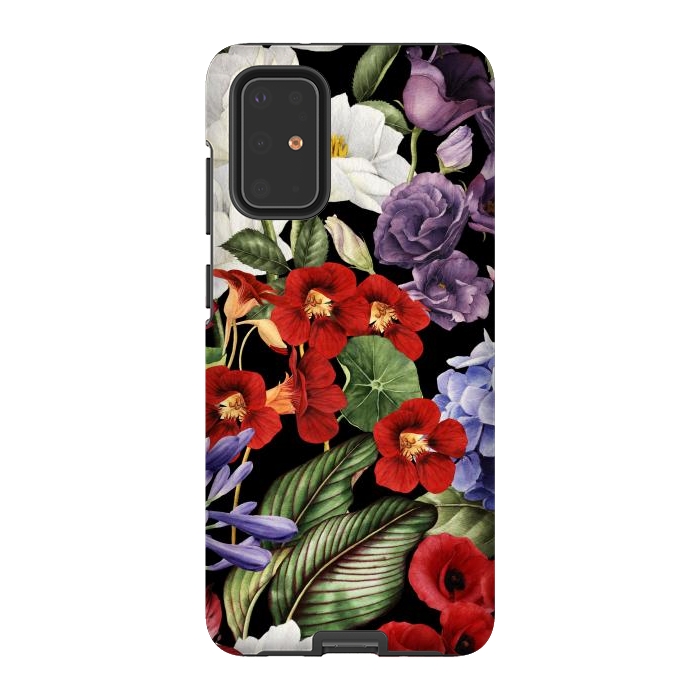 Galaxy S20 Plus StrongFit Design Floral Pattern II by ArtsCase