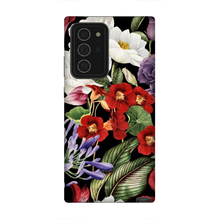Galaxy Note 20 Ultra StrongFit Design Floral Pattern II by ArtsCase