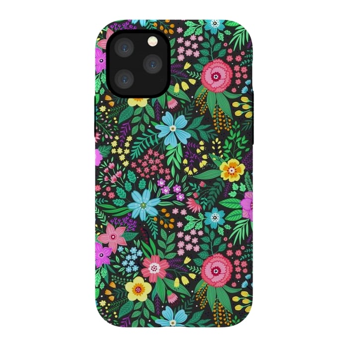 iPhone 11 Pro StrongFit Elegant Floral Pattern III by ArtsCase