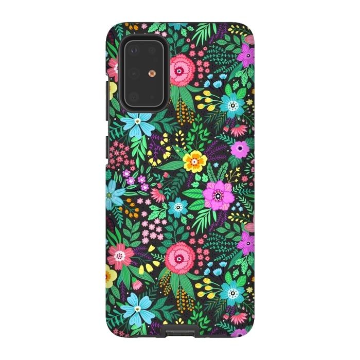 Galaxy S20 Plus StrongFit Elegant Floral Pattern III by ArtsCase