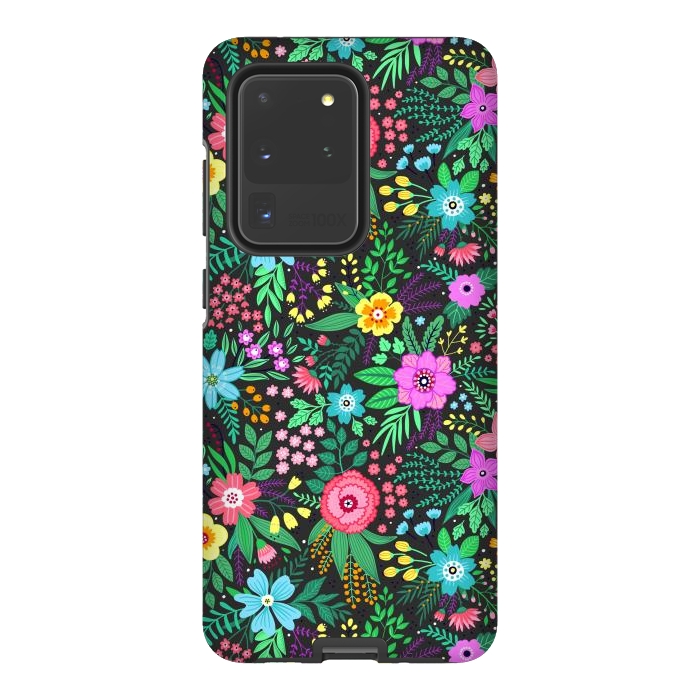 Galaxy S20 Ultra StrongFit Elegant Floral Pattern III by ArtsCase