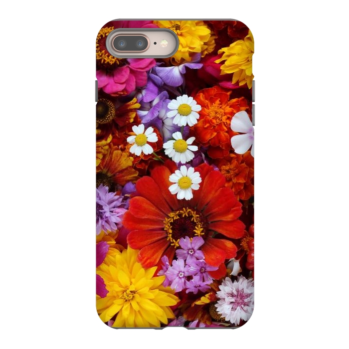 iPhone 7 plus StrongFit Flowers in Different Shapes and Colors V  by ArtsCase