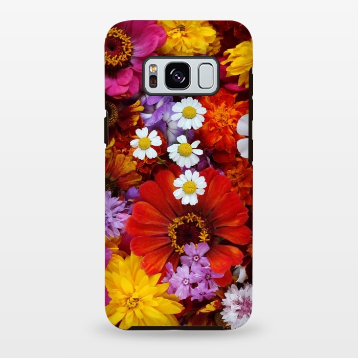 Galaxy S8 plus StrongFit Flowers in Different Shapes and Colors V  by ArtsCase
