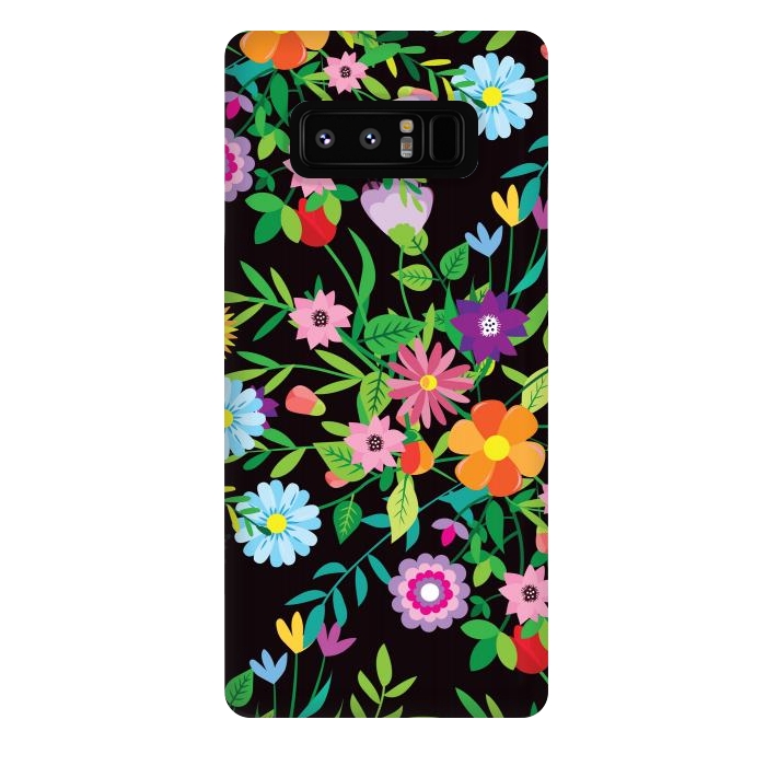 Galaxy Note 8 StrongFit Pattern Doodle Spring by ArtsCase