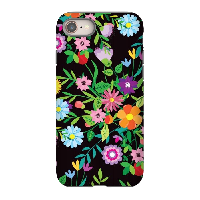 iPhone 8 StrongFit Pattern Doodle Spring by ArtsCase