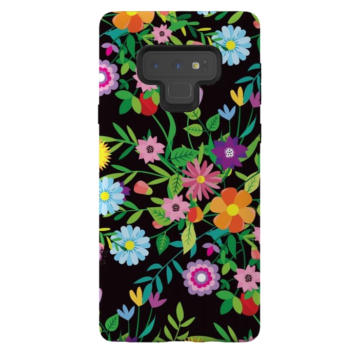 Galaxy Note 9 StrongFit Pattern Doodle Spring by ArtsCase