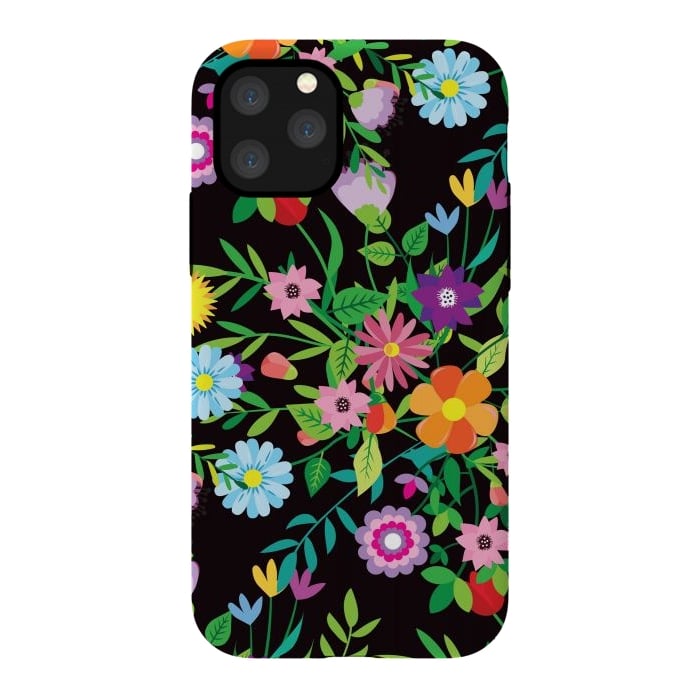 iPhone 11 Pro StrongFit Pattern Doodle Spring by ArtsCase
