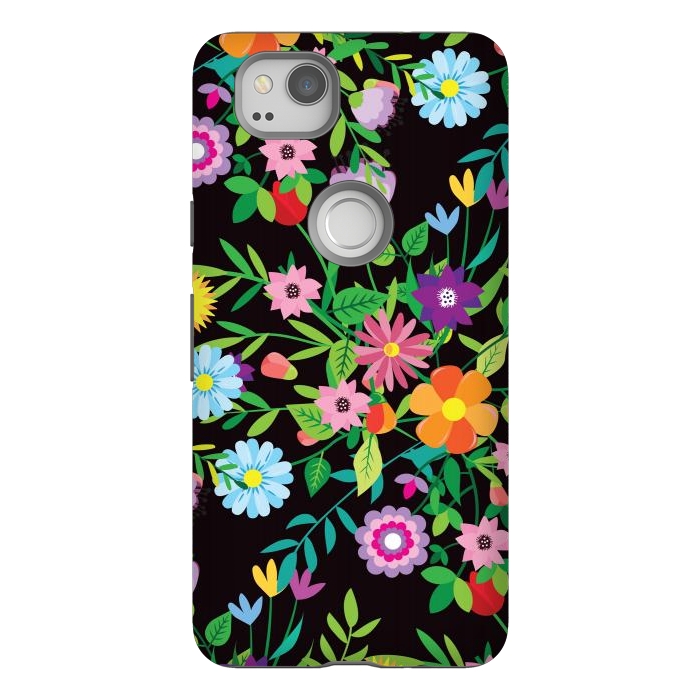 Pixel 2 StrongFit Pattern Doodle Spring by ArtsCase