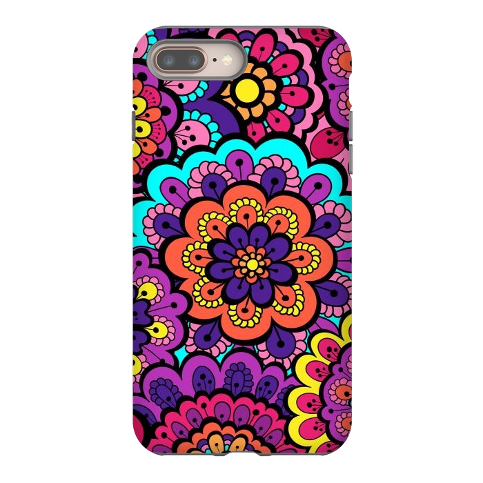 iPhone 7 plus StrongFit Patterns Doodle Spring XII by ArtsCase