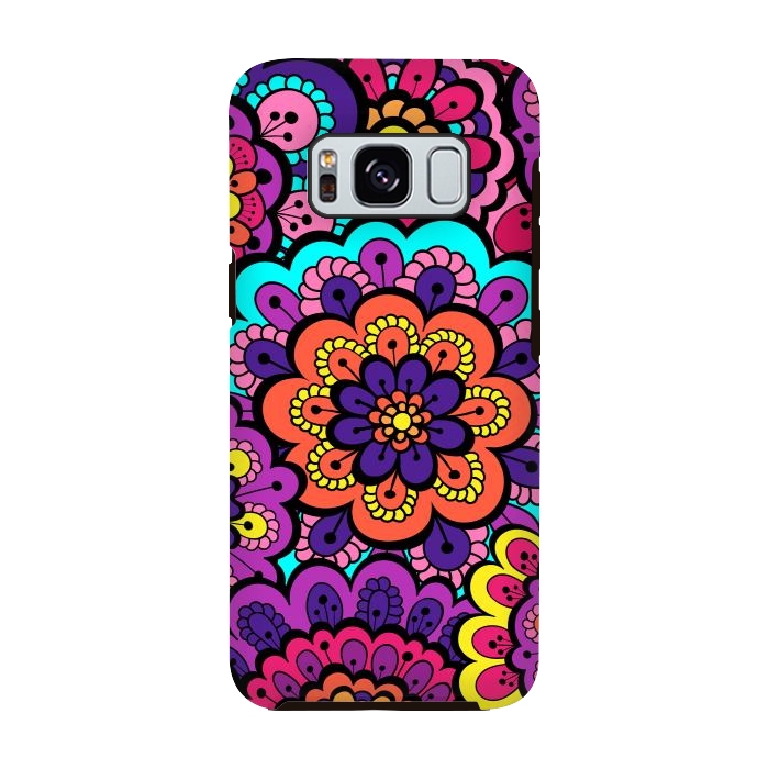 Galaxy S8 StrongFit Patterns Doodle Spring XII by ArtsCase