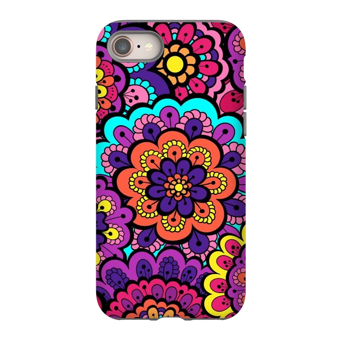 iPhone 8 StrongFit Patterns Doodle Spring XII by ArtsCase