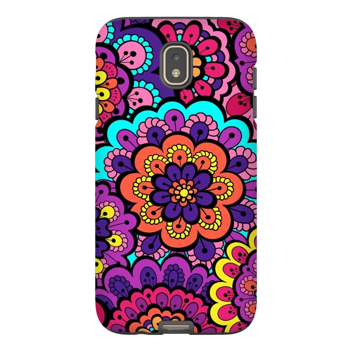 Galaxy J7 StrongFit Patterns Doodle Spring XII by ArtsCase