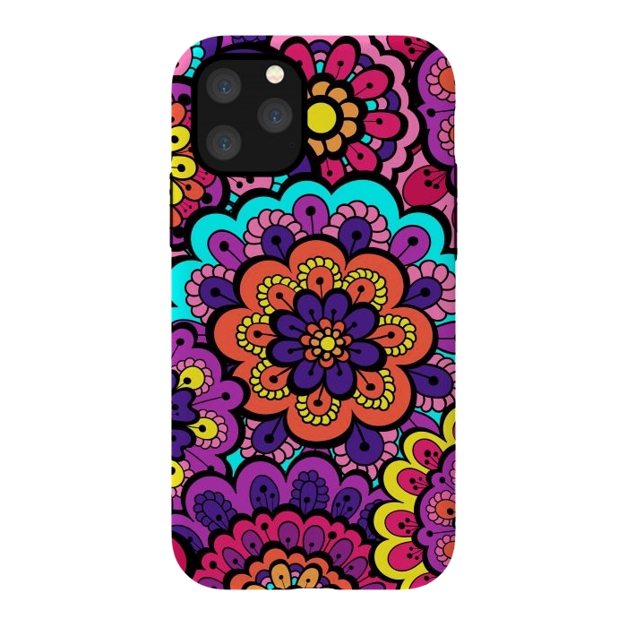 iPhone 11 Pro StrongFit Patterns Doodle Spring XII by ArtsCase
