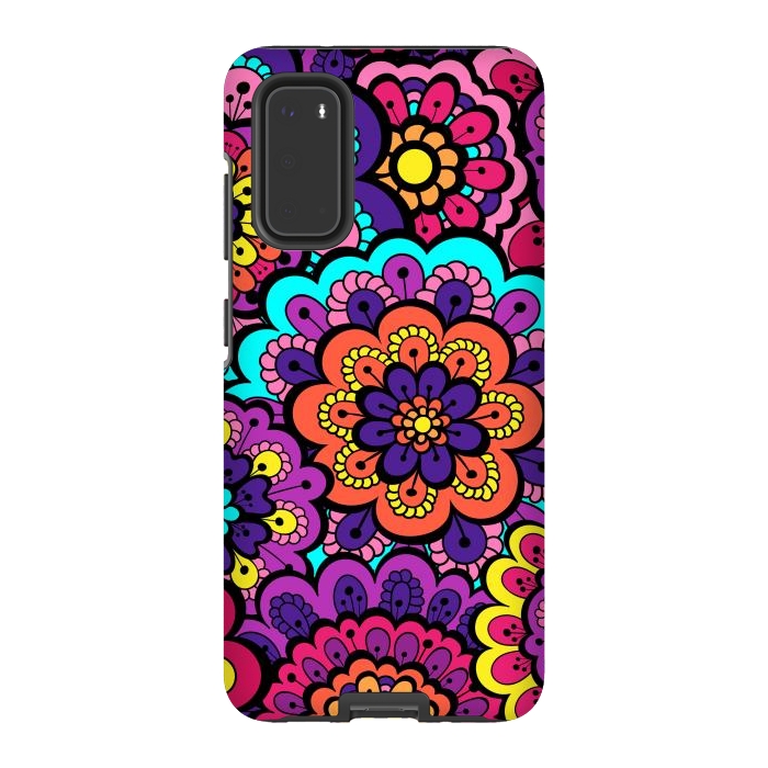 Galaxy S20 StrongFit Patterns Doodle Spring XII by ArtsCase