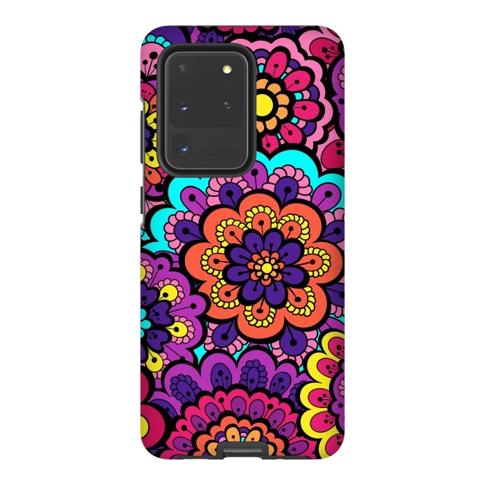 Galaxy S20 Ultra StrongFit Patterns Doodle Spring XII by ArtsCase