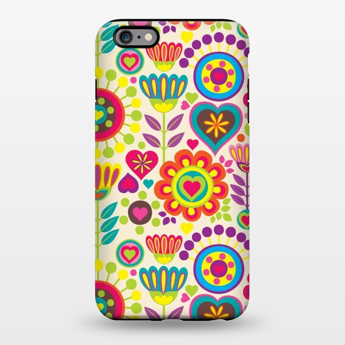 iPhone 6/6s plus StrongFit Sweet Pink Flowers 789 by ArtsCase