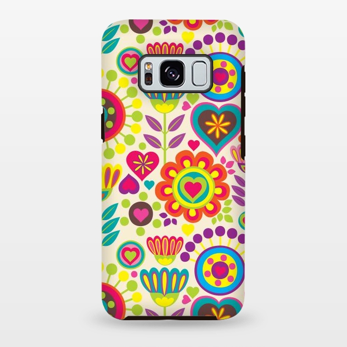 Galaxy S8 plus StrongFit Sweet Pink Flowers 789 by ArtsCase